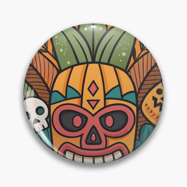 Item preview, Tiki Halloween designed and sold by bihtti.