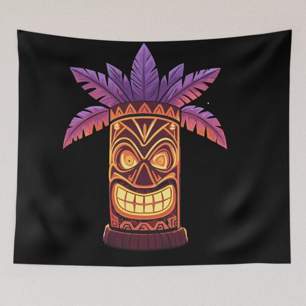 Item preview, Tiki Halloween designed and sold by bihtti.
