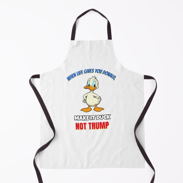 Item preview, When Life Gives you Donald – Funny Anti-Trump Cartoon Duck Meme designed and sold by ManaKural-Arts.