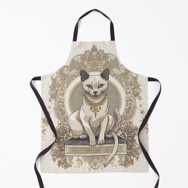 Item preview, Regal Siamese Cat designed and sold by PaintbrushPlace.