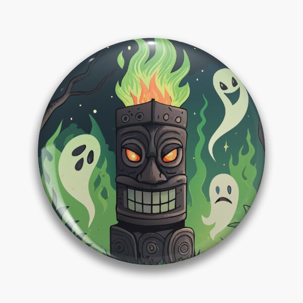Item preview, Tiki Halloween designed and sold by bihtti.