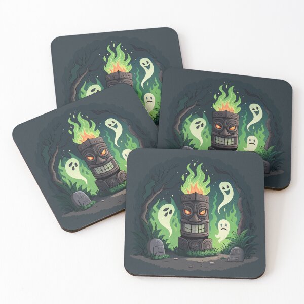 Item preview, Tiki Halloween designed and sold by bihtti.