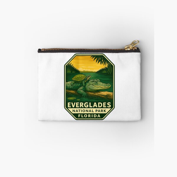 Item preview, Everglades National Park Retro Swamp Wildlife Sticker designed and sold by Ismeal Von.