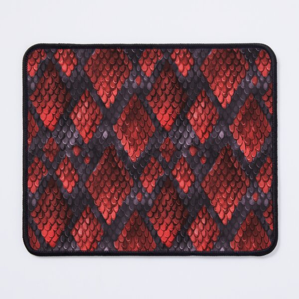 Item preview, Charcoal and blood color scale pattern design designed and sold by TMZartes.