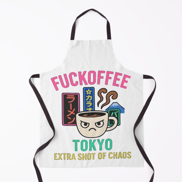 Item preview, Fuckoffee Tokyo – Extra Shot of Chaos | Caffeine Addict  designed and sold by Globalcitytees.