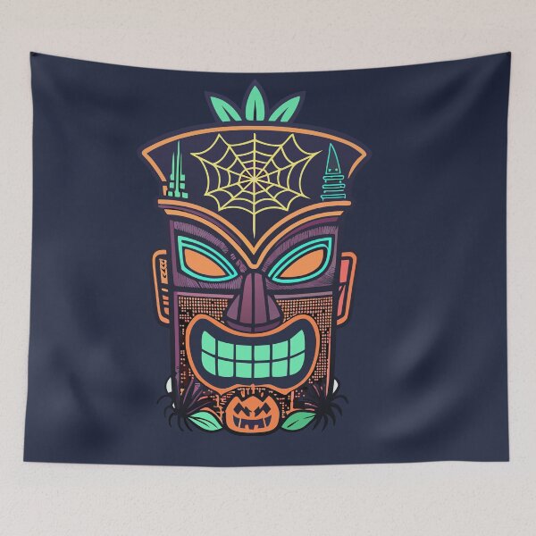 Item preview, Tiki Halloween designed and sold by bihtti.