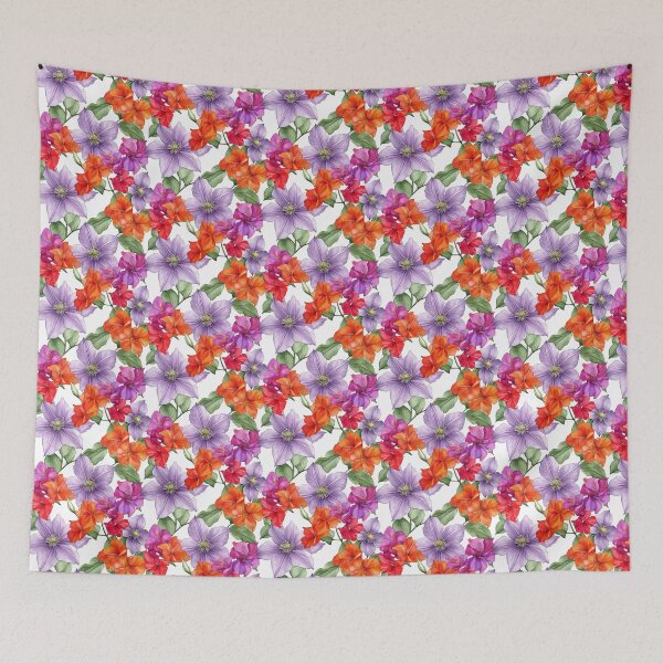Item preview, Clematis Bougenvilae designed and sold by Tina Veenstra.