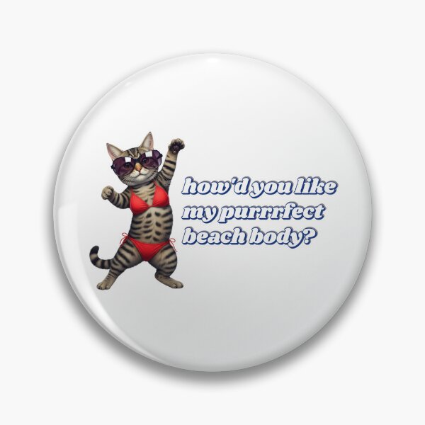 Item preview, My Purrrfect Beach Body designed and sold by AZTRELIS.