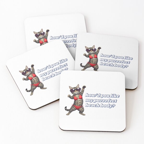 Item preview, My Purrrfect Beach Body designed and sold by AZTRELIS.