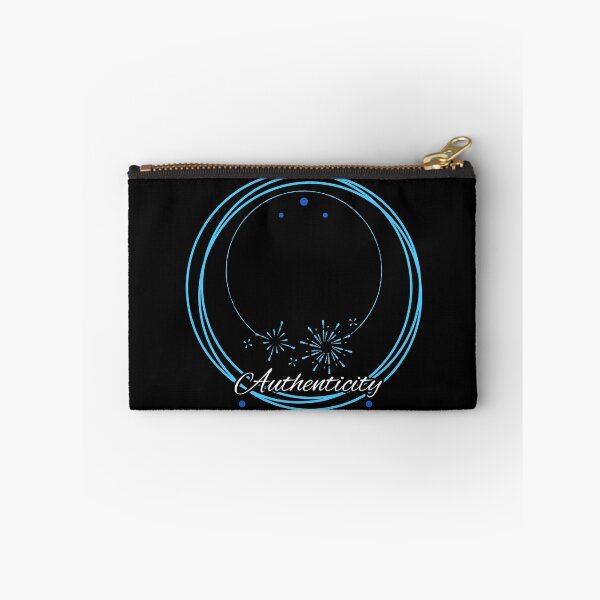 Item preview, Authenticity blue concentric  designed and sold by Mind Empowerment Designs.