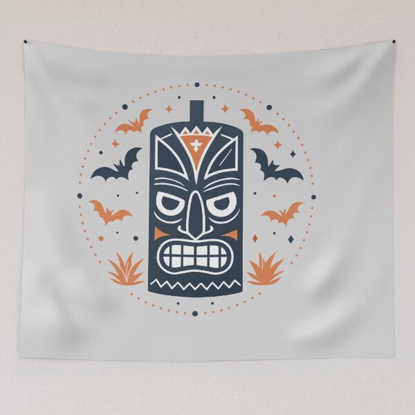 Item preview, Tiki Halloween designed and sold by bihtti.