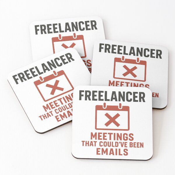 Item preview, Freelancer – Meetings That Could’ve Been Emails | Retro Work Humor Shirt designed and sold by Work Life Tees.