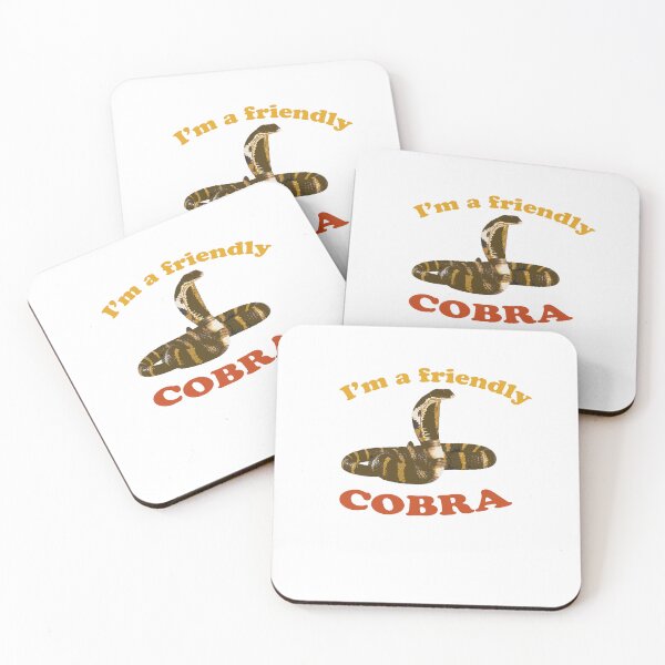 Item preview, Im a friendly Cobra and Cobras and Animals and Funny Gift For Friends designed and sold by QuickEyes.