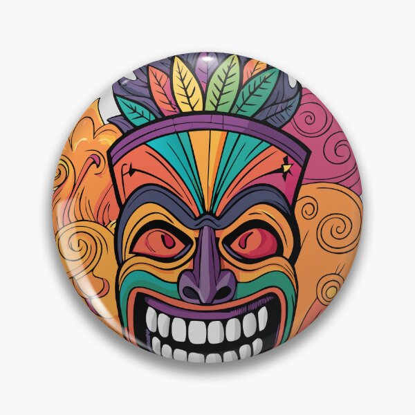 Item preview, Tiki Halloween designed and sold by bihtti.