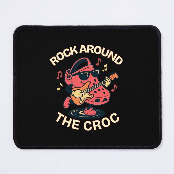 Item preview, Rock Around The Croc Cartoon designed and sold by Text2tee.