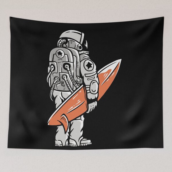 Item preview, Astro Surfer Cosmic Wave Rider designed and sold by Jcat7.