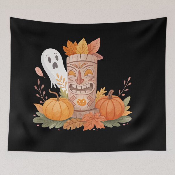 Item preview, Tiki Halloween designed and sold by bihtti.