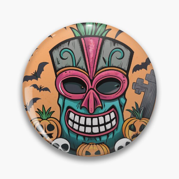 Item preview, Tiki Halloween designed and sold by bihtti.