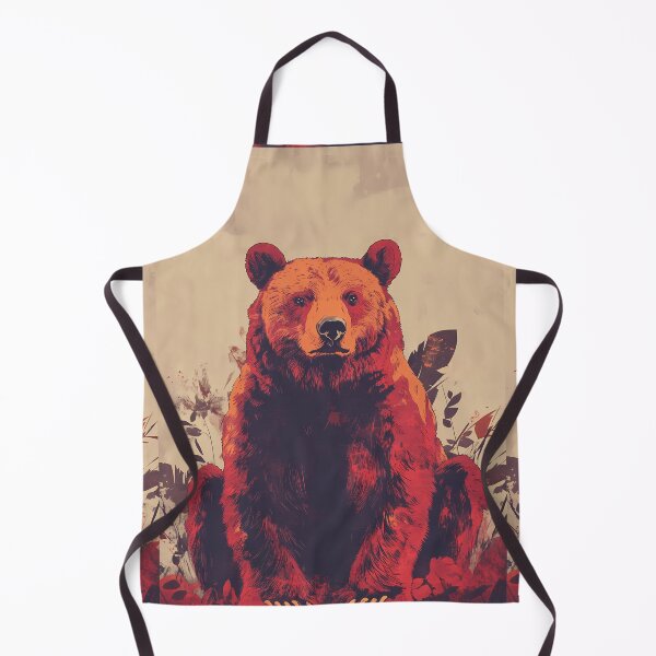 Item preview, Warm Portrait of a Teddy Bear designed and sold by MidArtForge.