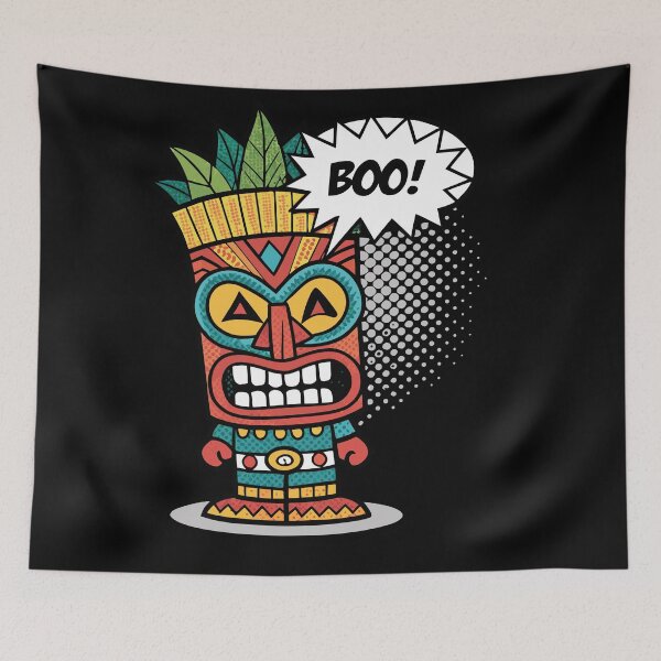 Item preview, Tiki Halloween designed and sold by bihtti.