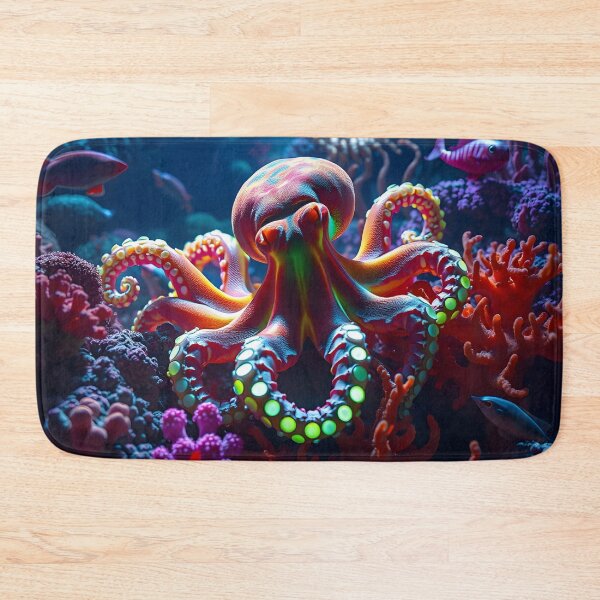 Item preview, Octopus And Coral designed and sold by Toxi Nostalgia .