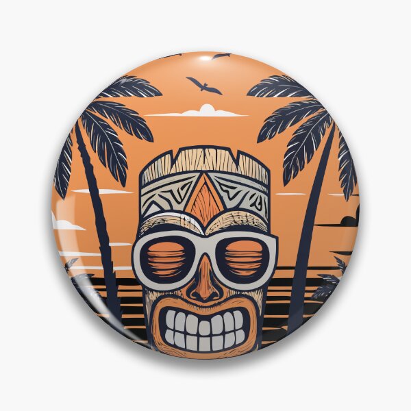Item preview, Tiki Halloween designed and sold by bihtti.