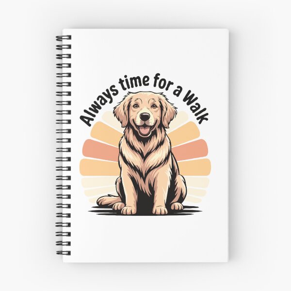 Item preview, Always Time for a Walk -Golden Retriever Dog Lover designed and sold by The Real Life Symphony.