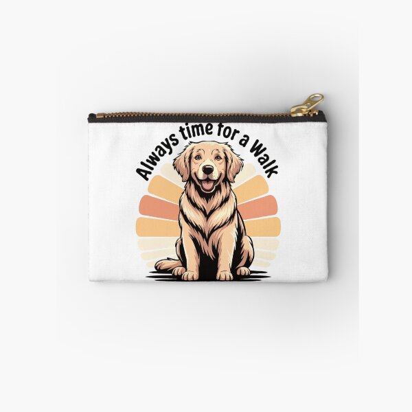 Item preview, Always Time for a Walk -Golden Retriever Dog Lover designed and sold by The Real Life Symphony.