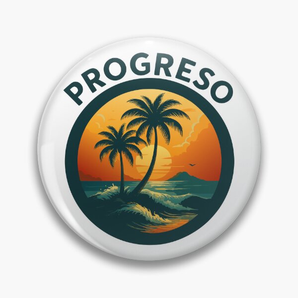 Item preview, Progreso - Mexico (with Black Lettering) designed and sold by VelvetRoom.