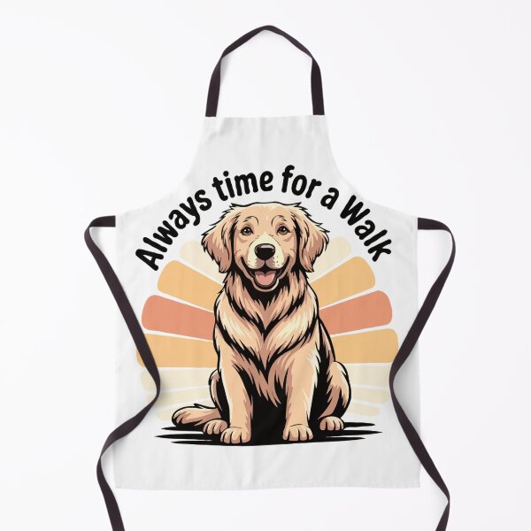 Item preview, Always Time for a Walk -Golden Retriever Dog Lover designed and sold by The Real Life Symphony.
