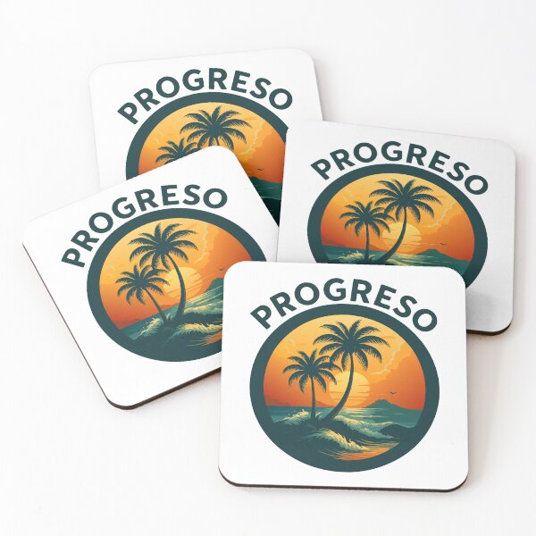 Item preview, Progreso - Mexico (with Black Lettering) designed and sold by VelvetRoom.