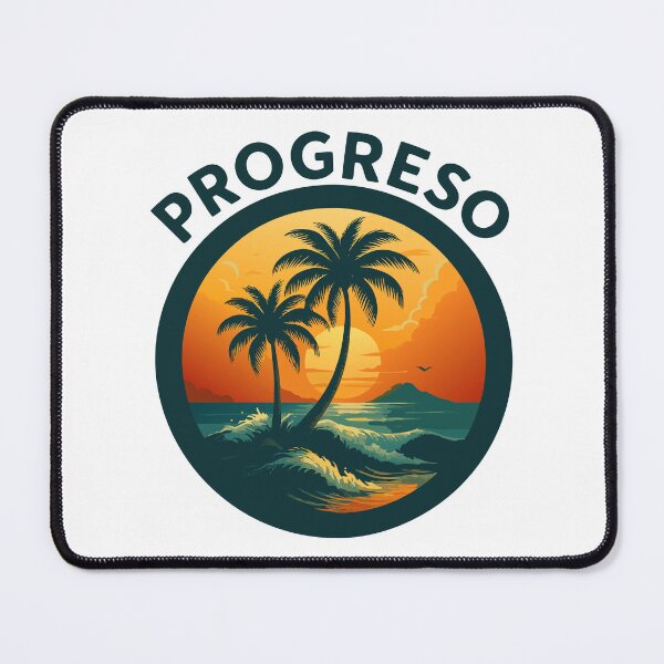 Item preview, Progreso - Mexico (with Black Lettering) designed and sold by VelvetRoom.
