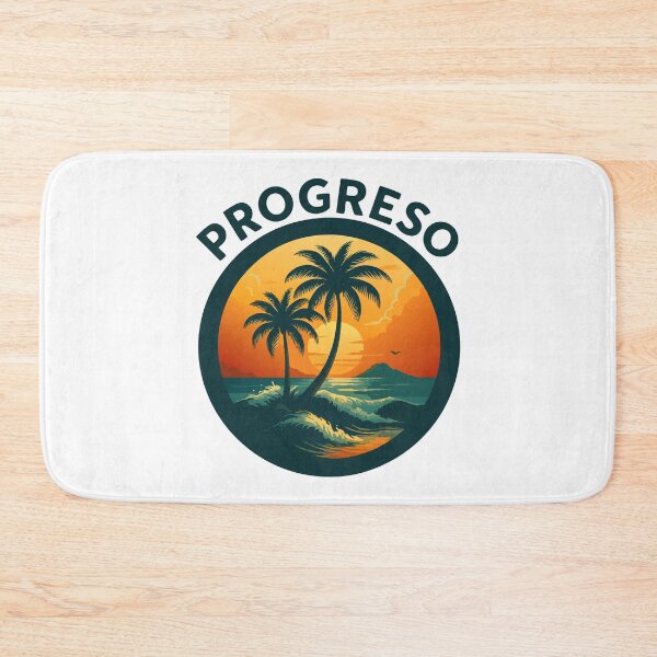Item preview, Progreso - Mexico (with Black Lettering) designed and sold by VelvetRoom.