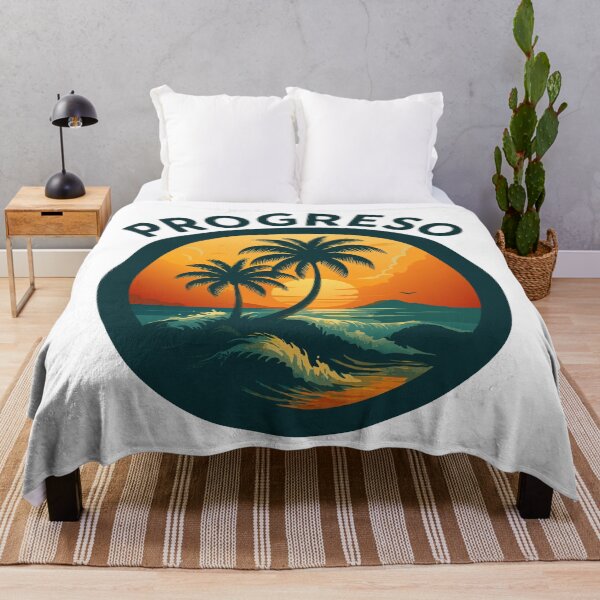 Item preview, Progreso - Mexico (with Black Lettering) designed and sold by VelvetRoom.