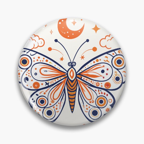 Item preview, Mystic Monarch – Cosmic Butterfly with Celestial Accents designed and sold by Artsprint941.