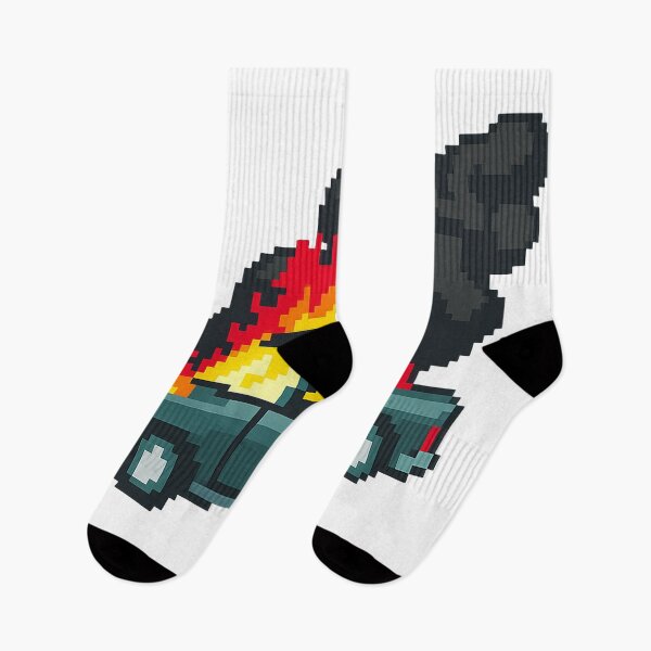 Item preview, Pixel Car on Fire – Chaos in 8-Bit designed and sold by Kunst-Shirt.