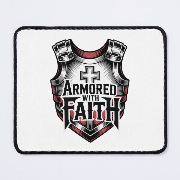Item preview, Armored with Faith designed and sold by theartfulaspie.