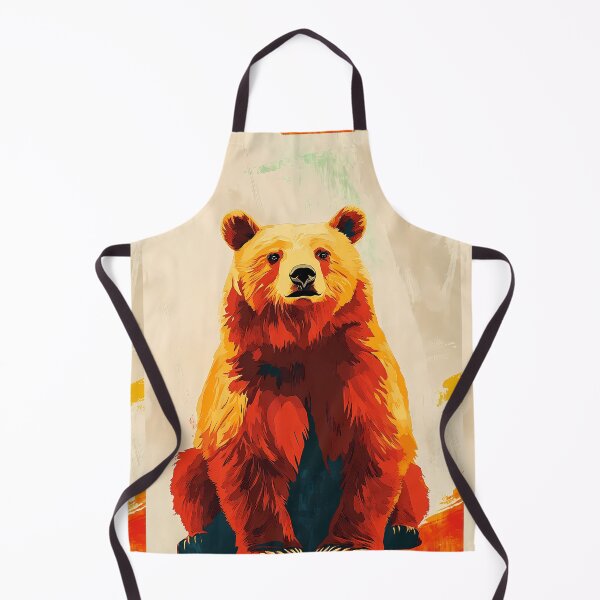 Item preview, Warm Portrait of a Teddy Bear designed and sold by MidArtForge.