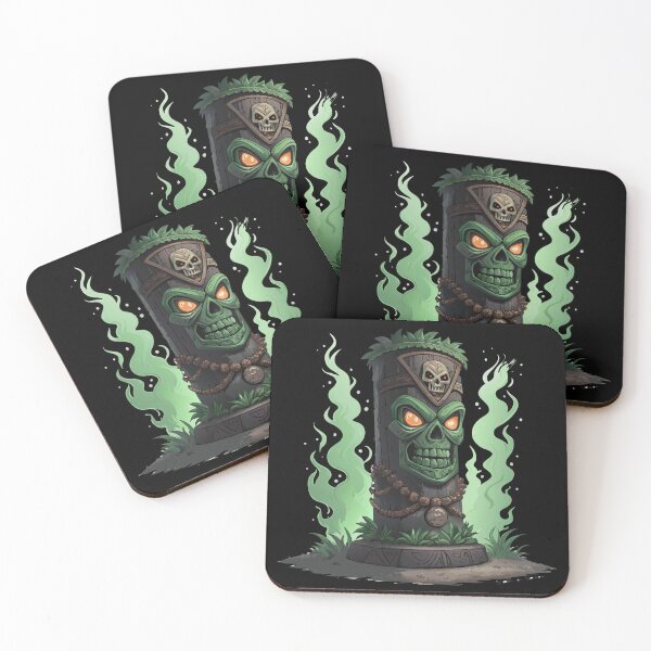 Item preview, Tiki Halloween designed and sold by bihtti.