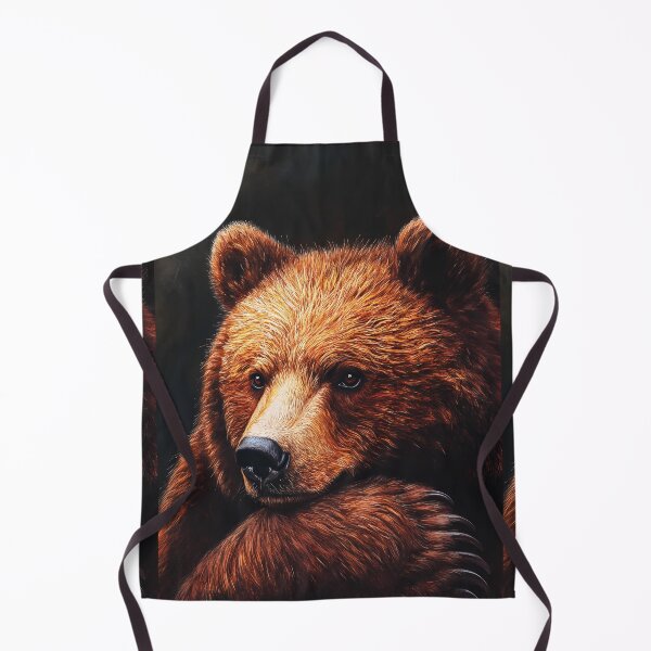 Item preview, Warm Portrait of a Teddy Bear designed and sold by MidArtForge.