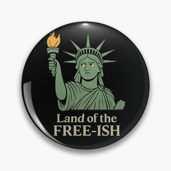 Item preview, Land of the Free-ish Statue of Liberty Funny Protest  designed and sold by The Junto Shop.