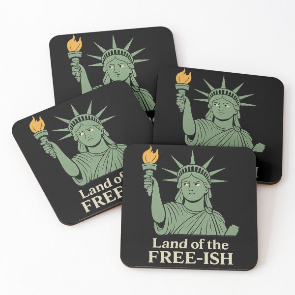 Item preview, Land of the Free-ish Statue of Liberty Funny Protest  designed and sold by The Junto Shop.
