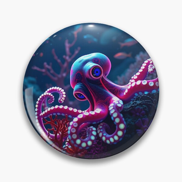 Item preview, Goggleye Octopus designed and sold by Toxi Nostalgia .