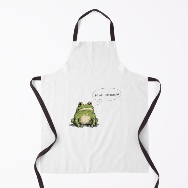 Item preview, Funny meme - Mood: Existential - Philosophical Frog designed and sold by hamishby.