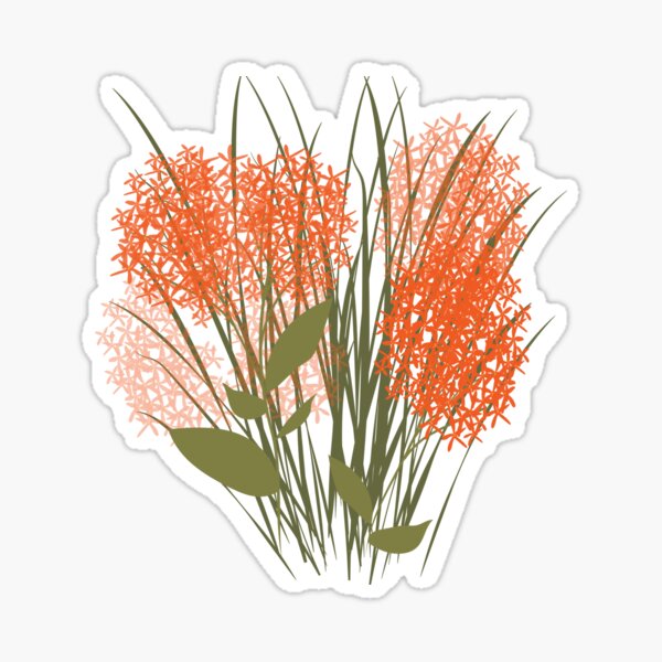 Item preview, Orange wildflower designed and sold by TabethaMorgan.