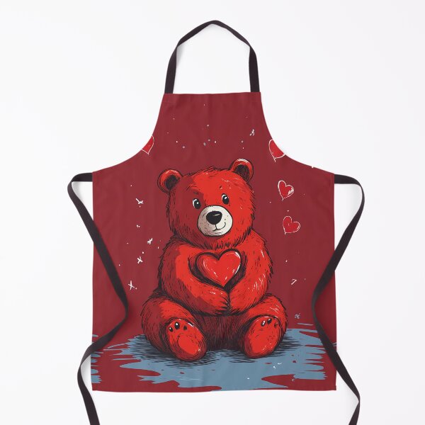 Item preview, Warm Portrait of a Teddy Bear designed and sold by MidArtForge.