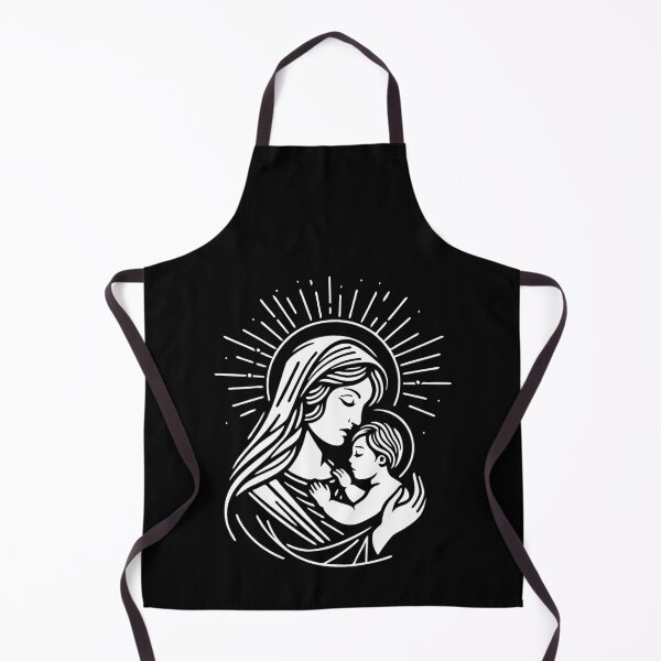 Item preview, Mother Mary Design – Symbol of Love and Faith designed and sold by RetroMaritalArt.