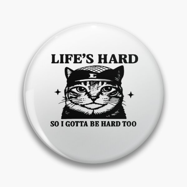 Item preview, Life’s Hard Cat – Streetwise Feline designed and sold by Kunst-Shirt.