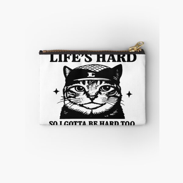 Item preview, Life’s Hard Cat – Streetwise Feline designed and sold by Kunst-Shirt.