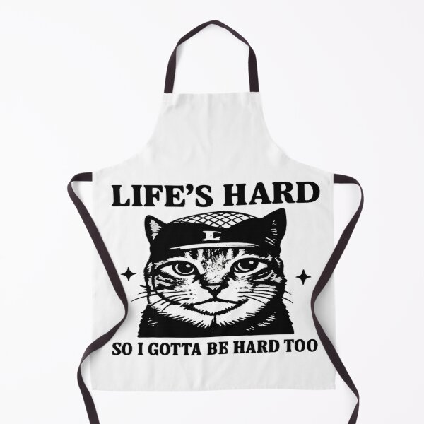 Item preview, Life’s Hard Cat – Streetwise Feline designed and sold by Kunst-Shirt.